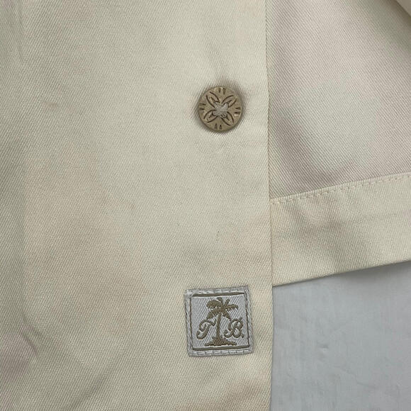 Tommy Bahama Med SS Camp Shirt Paradise Nation Republic of Relaxation 100% Silk - Picture 7 of 9